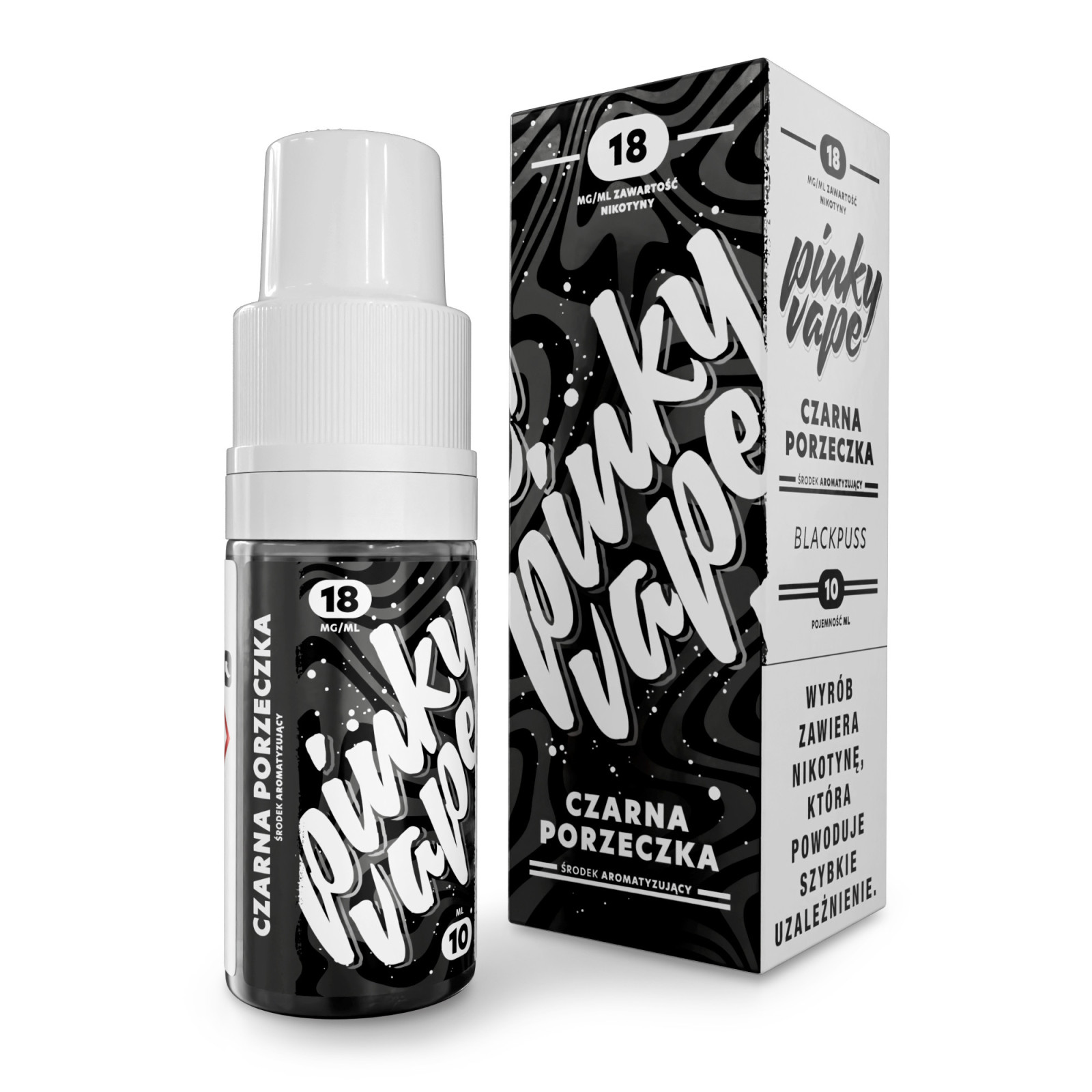Liquid Pinky Vape NEW 10ml - Czarna porzeczka .6mg/ml [NEW] | Liquido