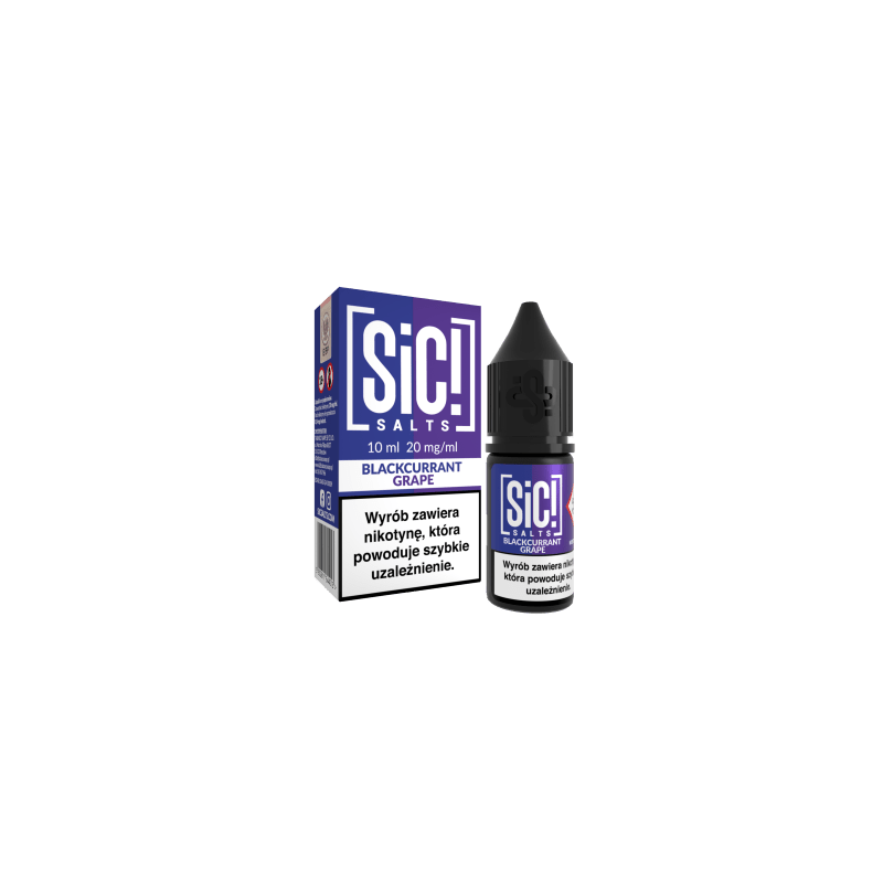 Liquid SIC! Salt 10ml - DUPLEX Blackcurrant Grape 20mg/ml Liquid SIC! Salt 10ml - DUPLEX Blackcurrant Grape 20mg/ml