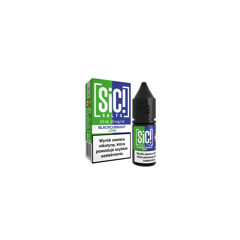 Liquid SIC! Salt 10ml - DUPLEX Blackcurrant Lime 20mg/ml Liquid SIC! Salt 10ml - DUPLEX Blackcurrant Lime 20mg/ml
