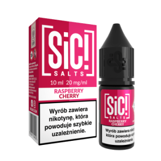 Liquid SIC! Salt 10ml - DUPLEX Rasberry Cherry 20mg/ml