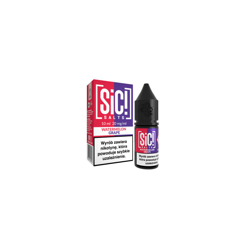 Liquid SIC! Salt 10ml - DUPLEX Watermelon Grape 20mg/ml Liquid SIC! Salt 10ml - DUPLEX Watermelon Grape 20mg/ml