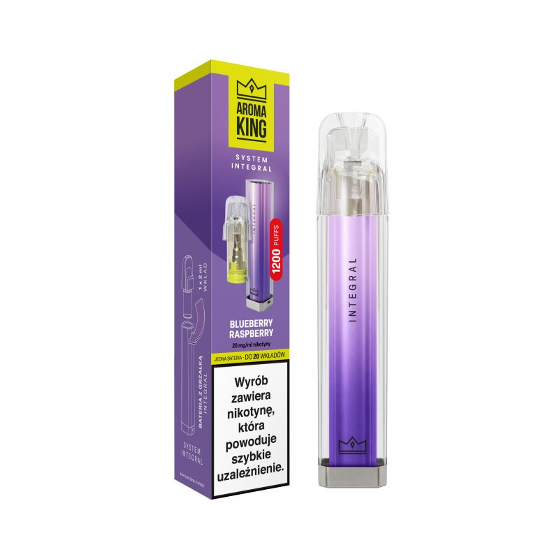 System INTEGRAL Aroma King - Zestaw KIT Blueberry Raspberry System INTEGRAL Aroma King - Zestaw KIT Blueberry Raspberry