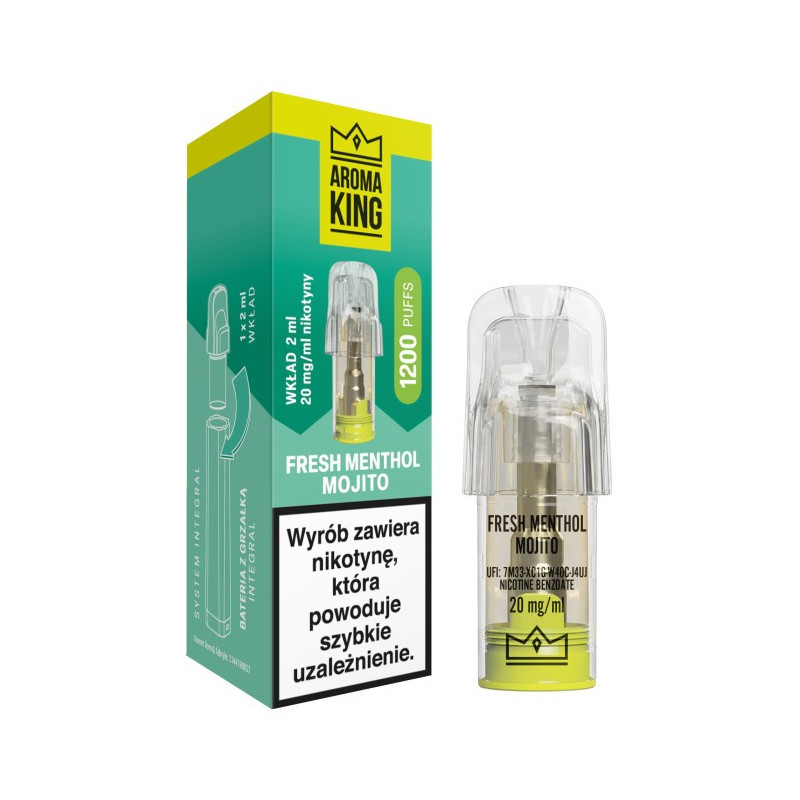 System INTEGRAL Aroma King - Wkład Fresh Menthol Mojito System INTEGRAL Aroma King - Wkład Fresh Menthol Mojito