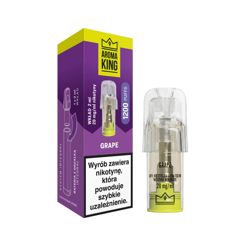 System INTEGRAL Aroma King - Wkład Grape System INTEGRAL Aroma King - Wkład Grape