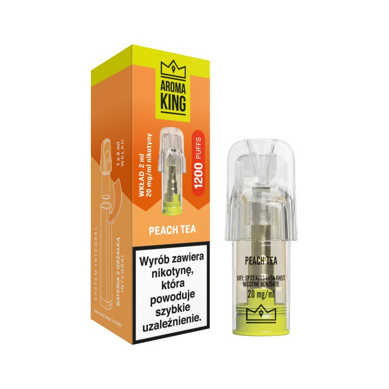 System INTEGRAL Aroma King - Wkład Peach Tea System INTEGRAL Aroma King - Wkład Peach Tea