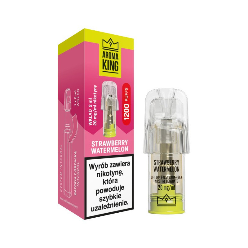System INTEGRAL Aroma King - Wkład Strawberry Watermelon System INTEGRAL Aroma King - Wkład Strawberry Watermelon