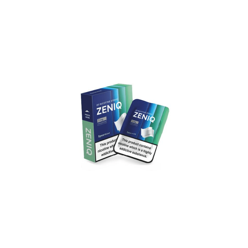 Listki Nikotynowe ZENIQ 20szt 2mg/listek - Zielona Mięta Listki Nikotynowe ZENIQ 20szt 2mg/listek - Zielona Mięta
