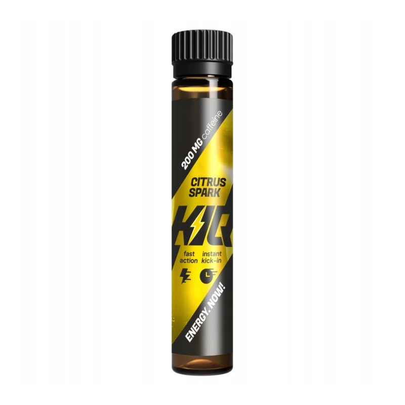 Shot kofeinowy KIQ 25ml/200mg - Citrus Spark Shot kofeinowy KIQ 25ml/200mg - Citrus Spark