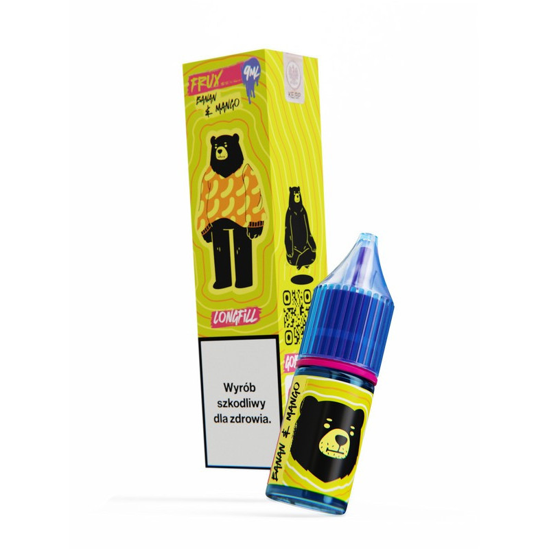 Liquid Go Bears FRUX SALT 10 ml - Banan Mango 20mg/ml Liquid Go Bears FRUX SALT 10 ml - Banan Mango 20mg/ml