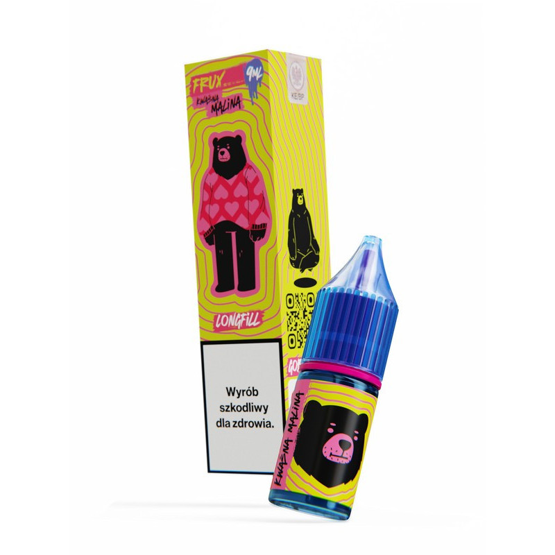 Liquid Go Bears FRUX SALT 10 ml - Kwaśna Malina 20mg/ml Liquid Go Bears FRUX SALT 10 ml - Kwaśna Malina 20mg/ml