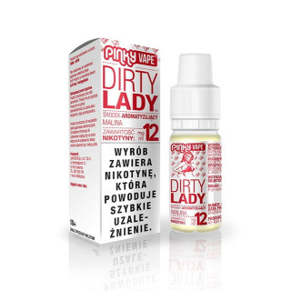 Liquid Pinky Vape 10ml - DIRTY LADY 12mg/ml