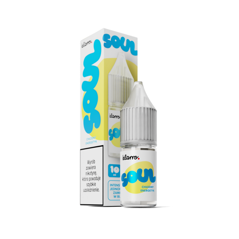 Klarro Soul Salt 10ml - Chłodny Energetyk 20mg/ml | Nikotyna Sól Klarro Soul Salt 10ml - Chłodny Energetyk 20mg/ml | Nikotyna Sól