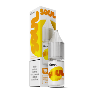Liquid Klarro Soul Salt 10ml - Pomarańcza Ananas Mango 20mg/ml