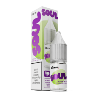 Liquid Klarro Soul Salt 10ml - Jagoda Jeżyna Ziołowe Cukierki 20mg/ml