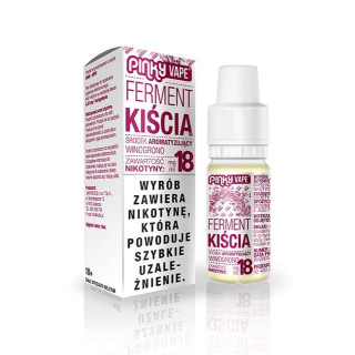 Liquid Pinky Vape 10ml - FERMENT KIŚCIA 18mg/ml