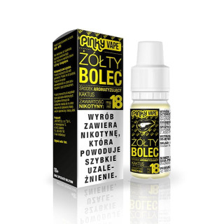 Liquid Pinky Vape 10ml - ŻÓŁTY BOLEC 18mg/ml